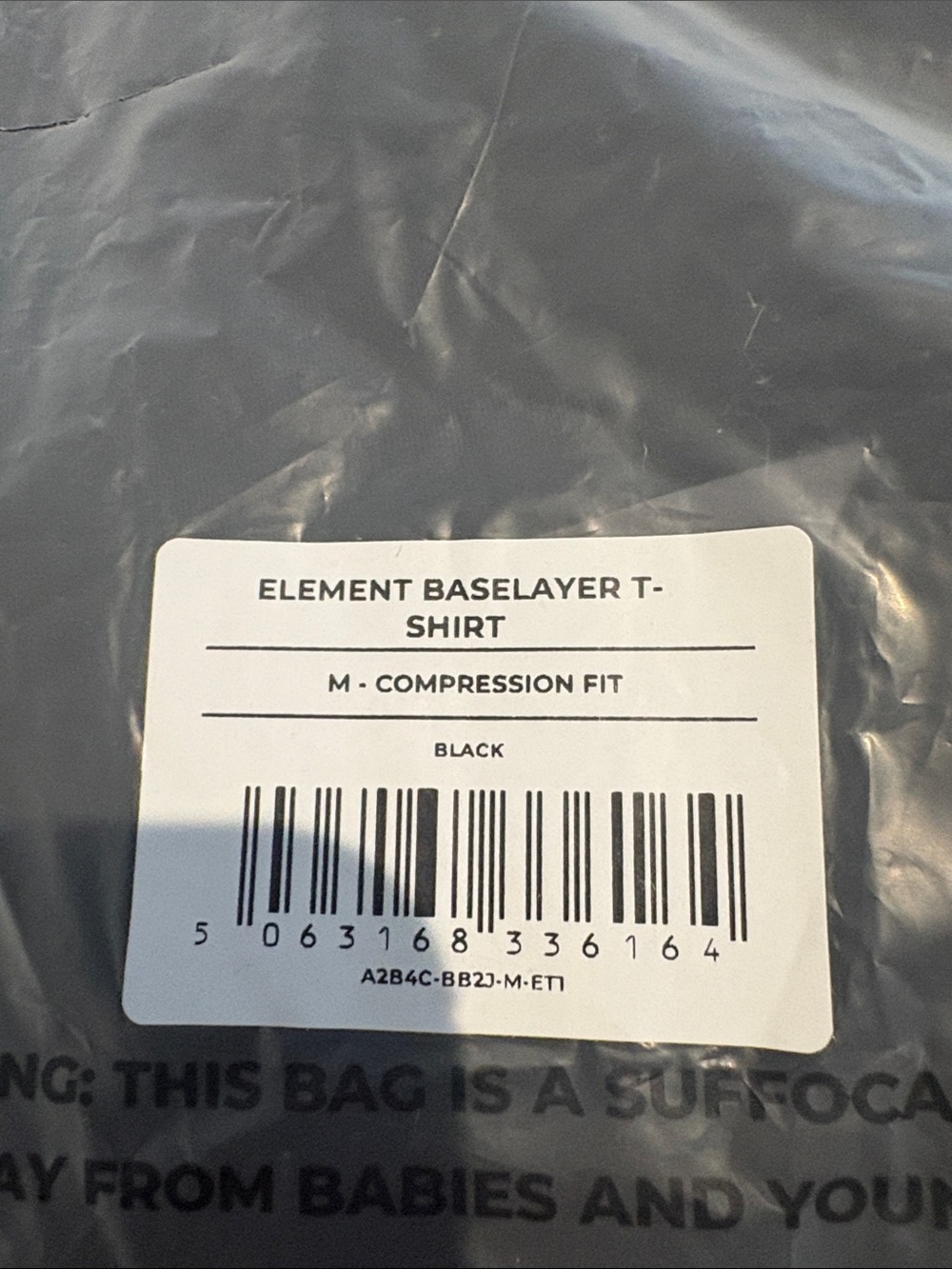 Gymshark element baselayer compression fit tshirt  medium